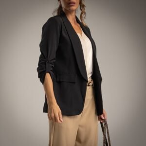 Stilingas juodas švarkas!