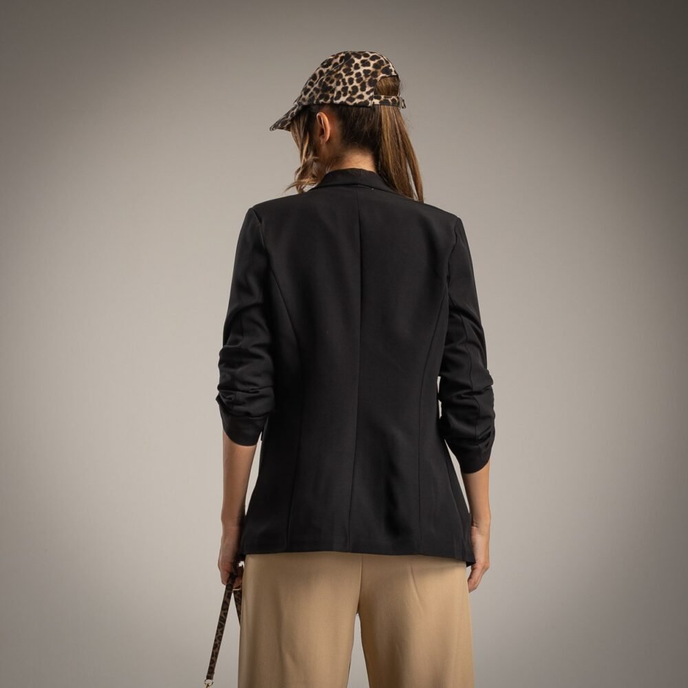 Stilingas juodas švarkas!