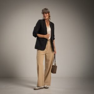 Stilingas juodas švarkas!