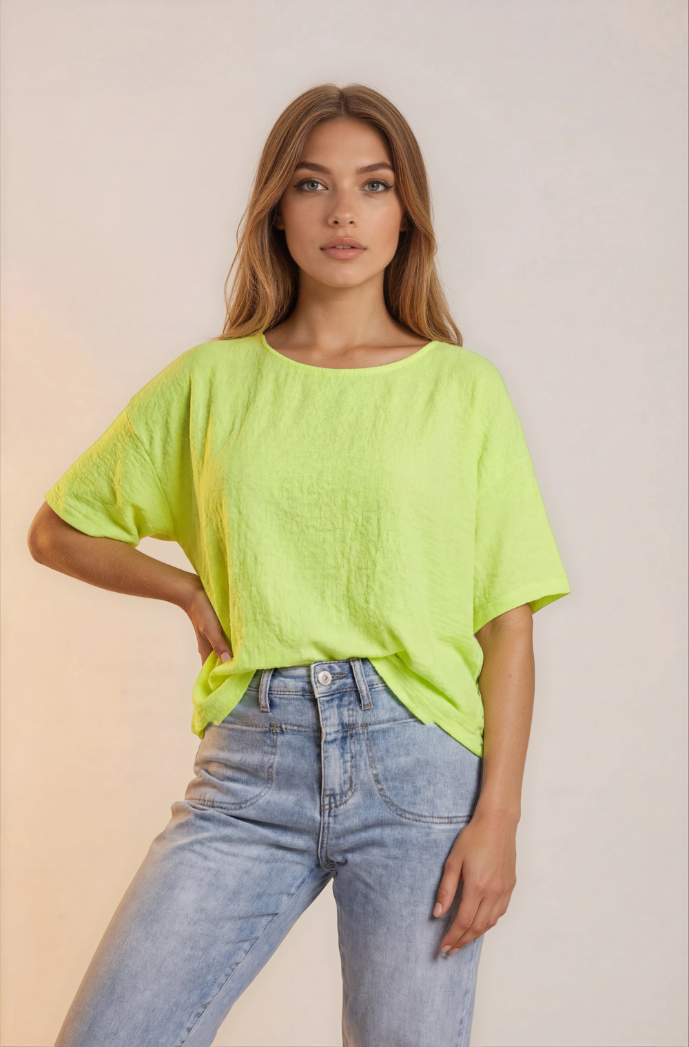 Linino ir medvilnės Palaidinė