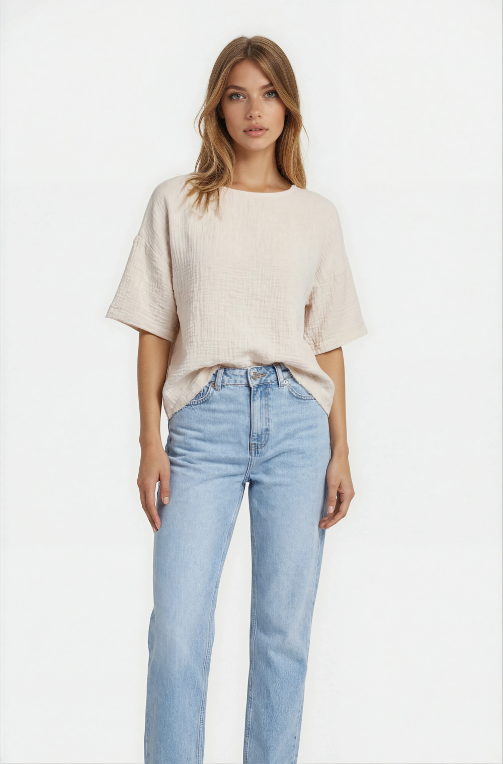 Linino ir medvilnės Palaidinė