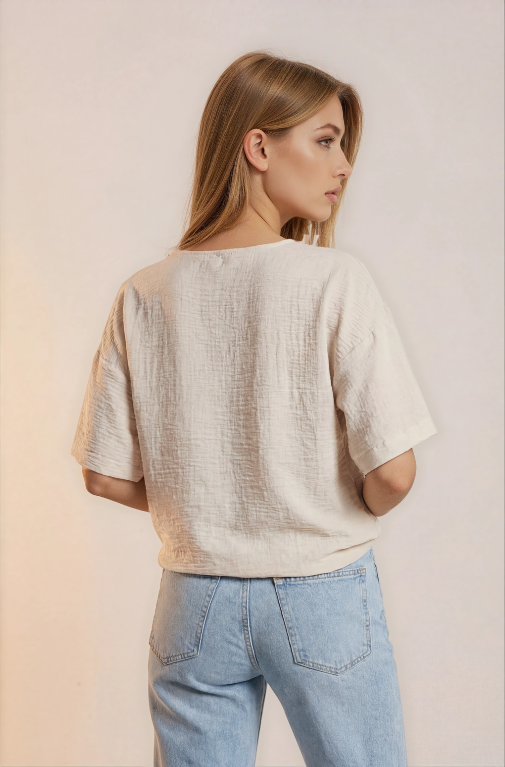 Linino ir medvilnės Palaidinė