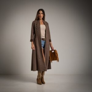 Išskirtinis  ilgas švarkas.